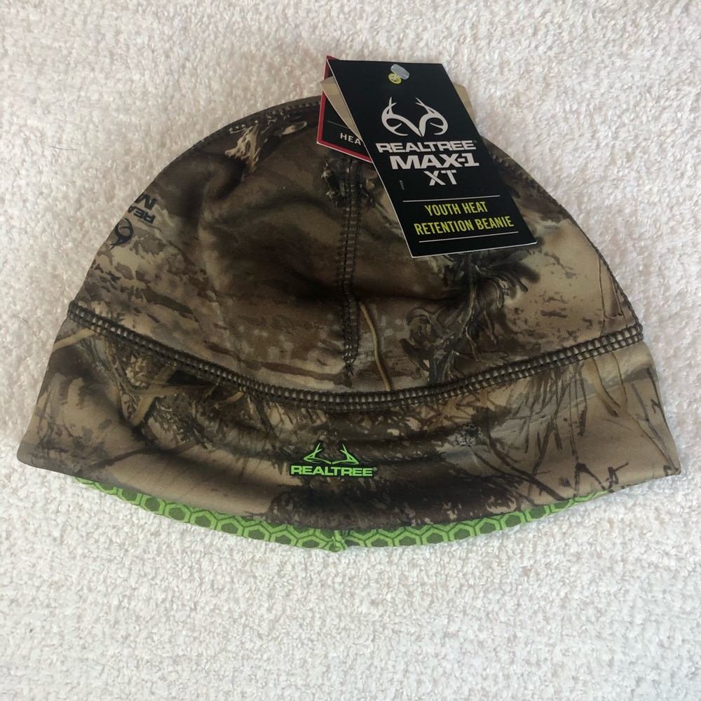 🔹NWT-Youth Realtree Max-1 XT Heat Retention Beanie